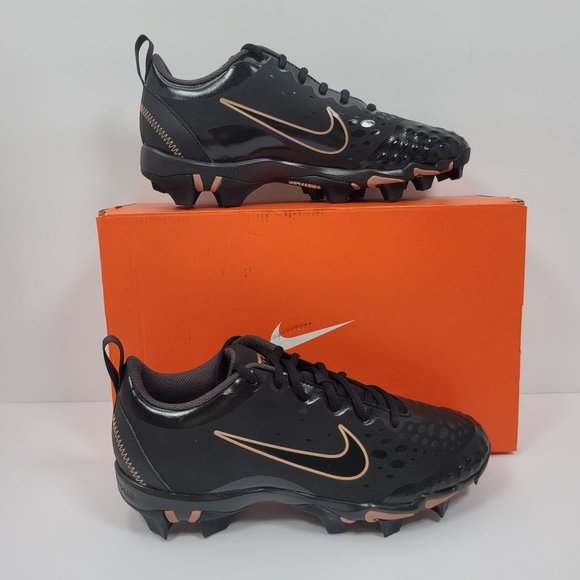 Nike HyperDiamond 2.5 Keystone Womens Black Softball Cleat AR0996-009 Size 9 NIB - Picture 1 of 11